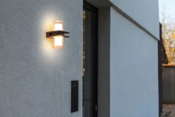 Tango up & down wandlamp led grijs