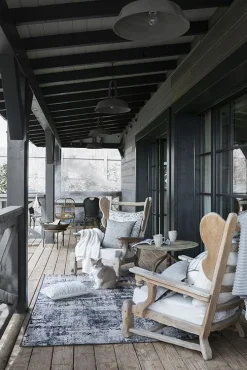 Tapijt outdoor Catania 160x230 zwart