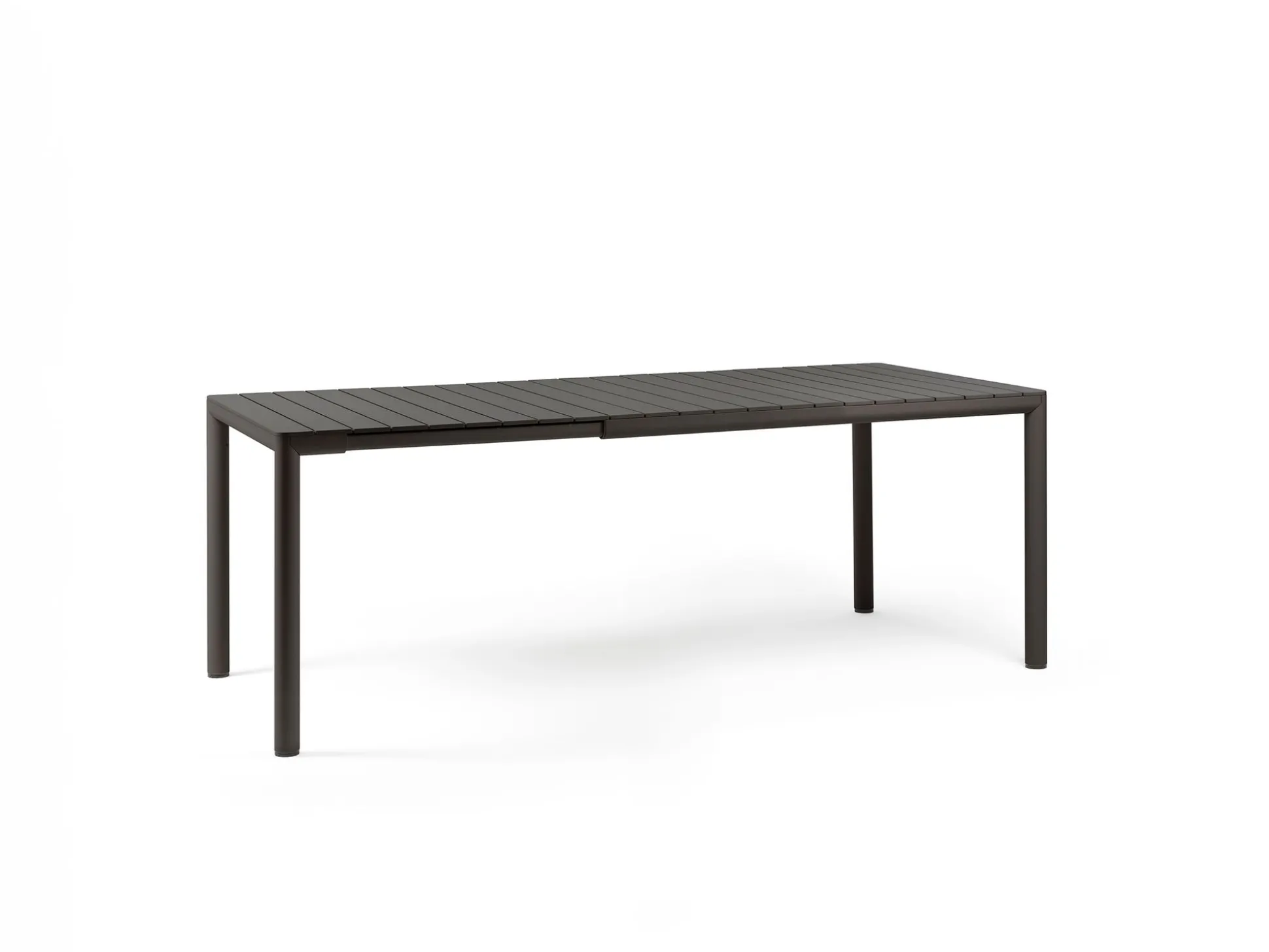 Tevere tafel verlengbaar 147cm antraciet