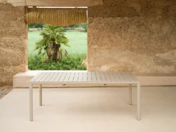 Tevere tafel verlengbaar 147cm antraciet