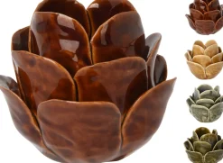 Theelichthouder bloem