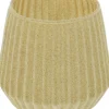 Theelichthouder 9cm glas beige
