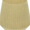 Theelichthouder 11cm glas beige
