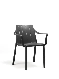 Tiberina armchair antraciet