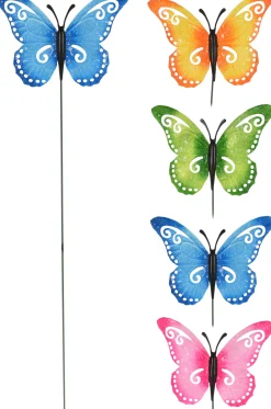 Tuinprikker vlinder 4ass