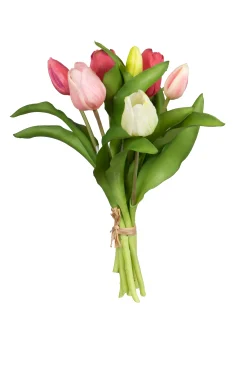 Tulpenbundel roze mix