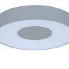 Ublo wand / plafondlamp medium rond zilver led 16w