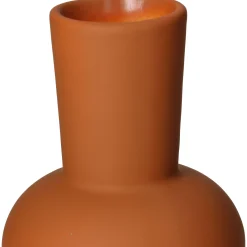 Vaas dolomiet terra 10.7x10.7x19.7cm