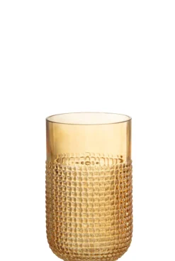 Vaas glas oranje small