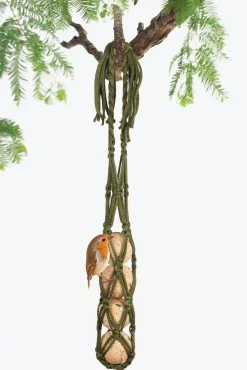 Vetbolhouder macrame indy