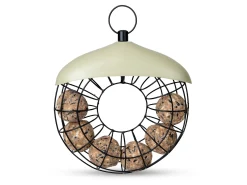 Vetbolhouder wiel met dak 24cm