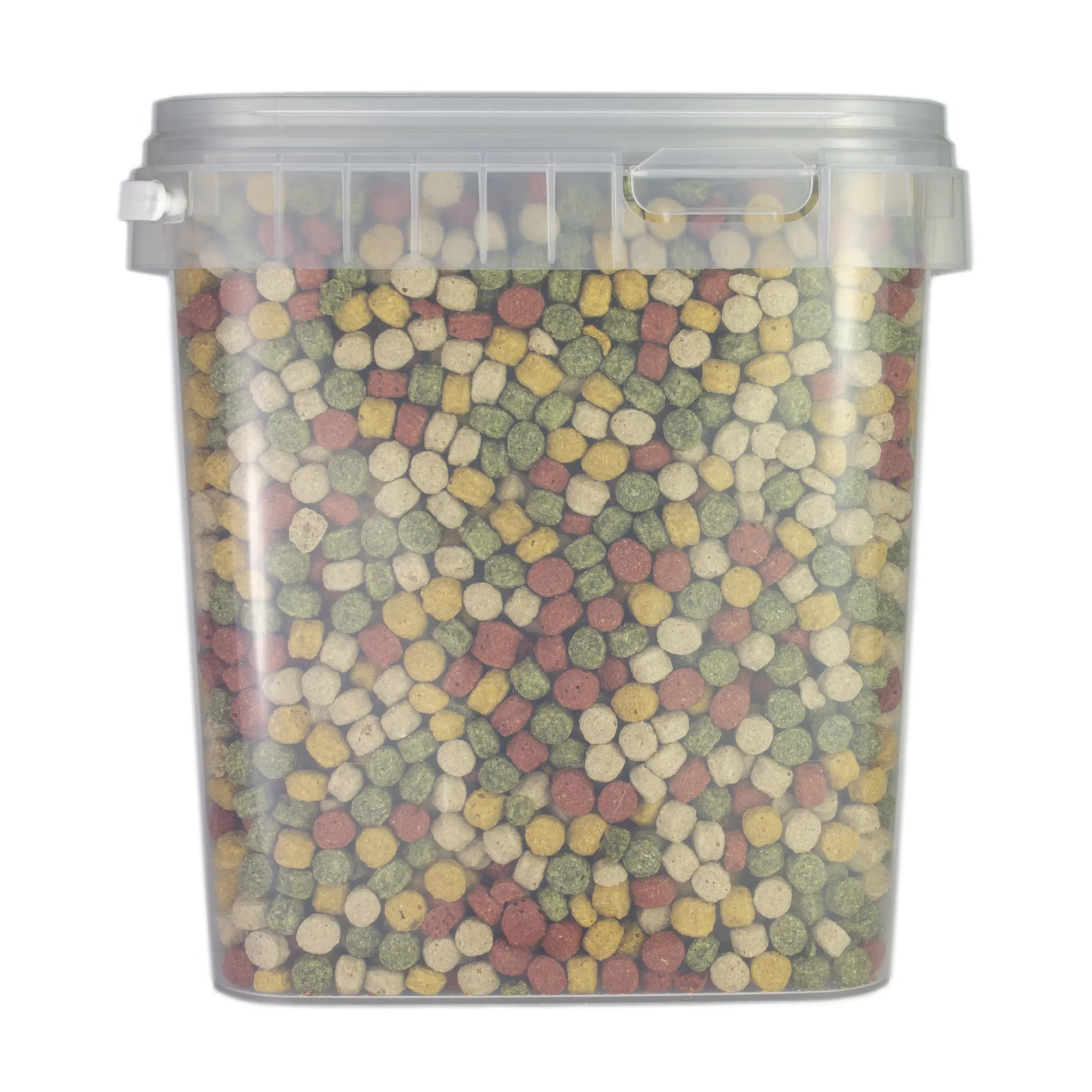 Vijverkorrels 2,5 liter 6 mm.