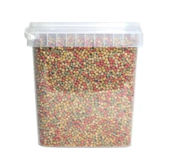 Vijverkorrels 2,5 liter 3 mm.