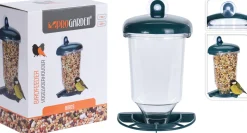 Vogelvoerhouder met zuignap