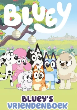 Vriendenboek - bluey - creatief vriendenboek voor kinderen