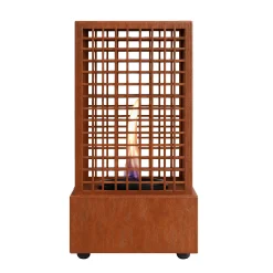 Vulcan Agni 18 tafelhaard in cortenstaal