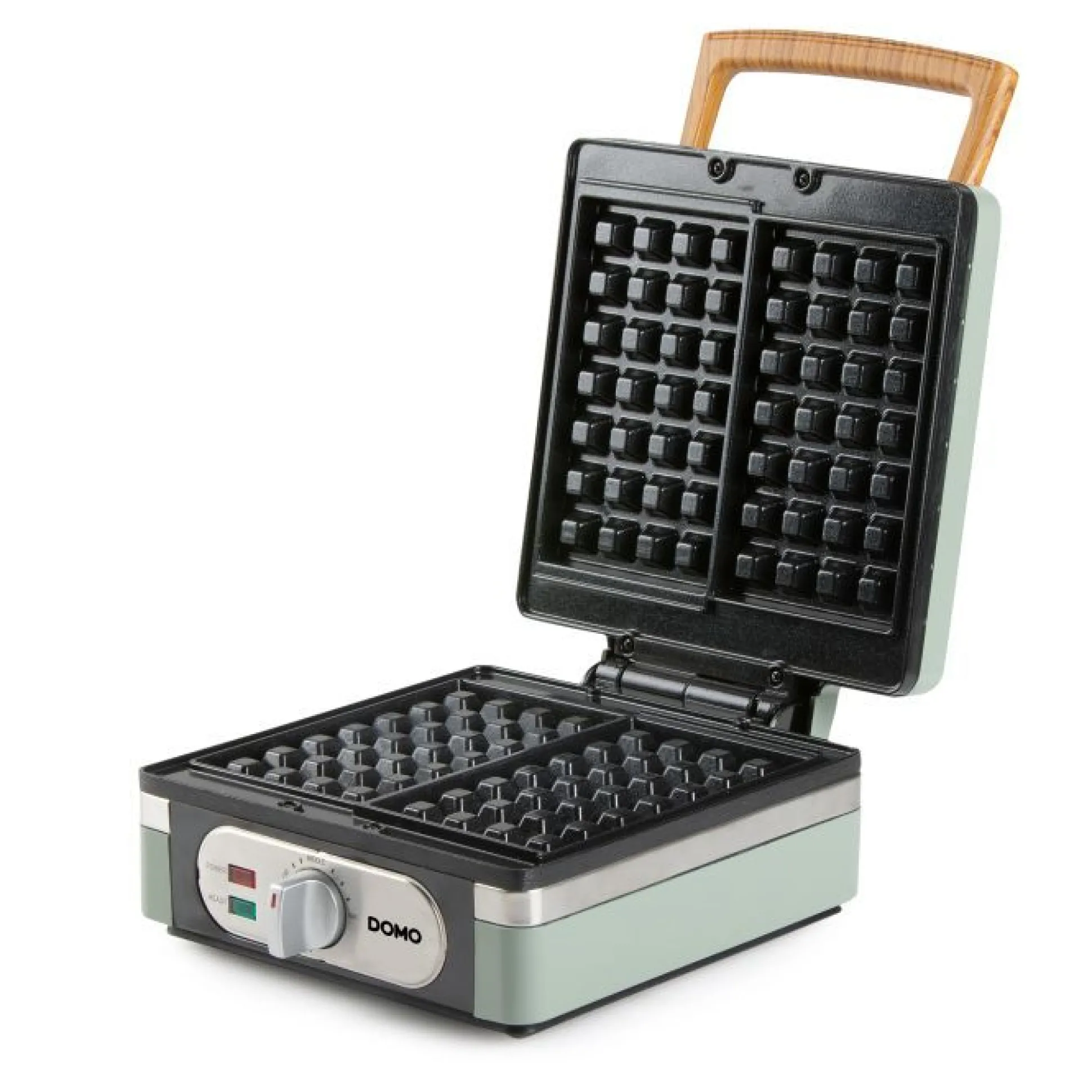 Wafelijzer voor rechthoekige wafels