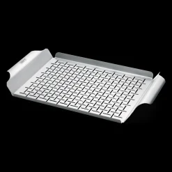 WEBER DELUXE GRILLKORF RVS