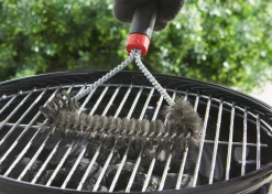 WEBER DRIEZIJDIGE BORSTEL KLEIN 30 CM