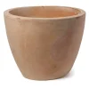 Whitewash egg pot d40h33