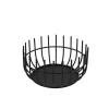 Wire mand zwart d20