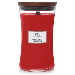 Woodwick Geurkaars crimson berries Large