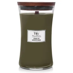 Woodwick Geurkaars frasier fir Large