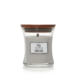 Woodwick Geurkaars lavender & cedar mini
