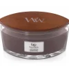Woodwick Geurkaars sueded sandalwood ellipse