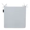 Zitkussen universal 40x40cm panama light grey, met rits