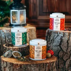 Zwarte thee amandel kers