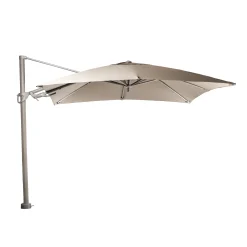 Zweefparasol Fuga quartz grijs-taupe