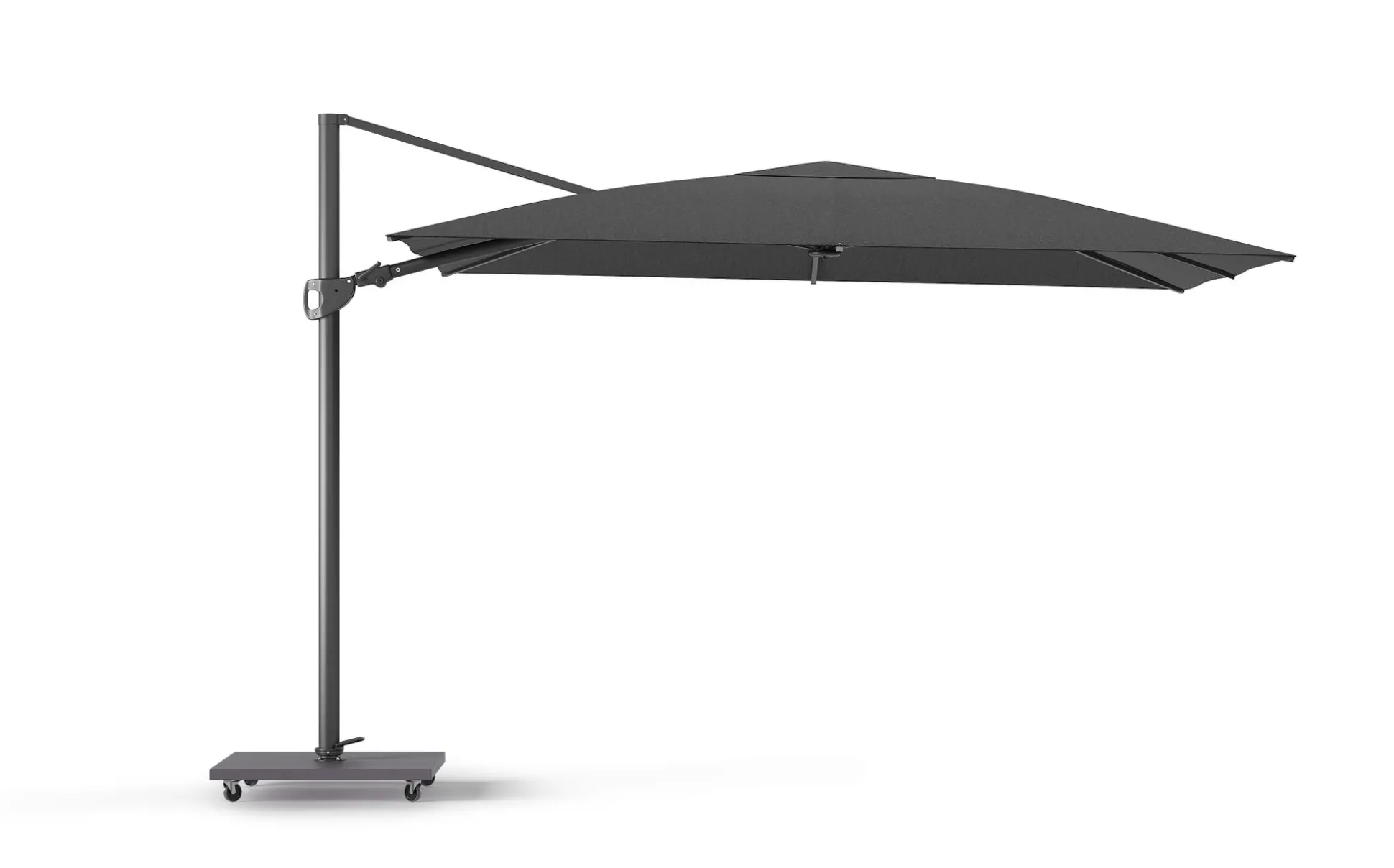 Zweefparasol Monterey zwart-zwart